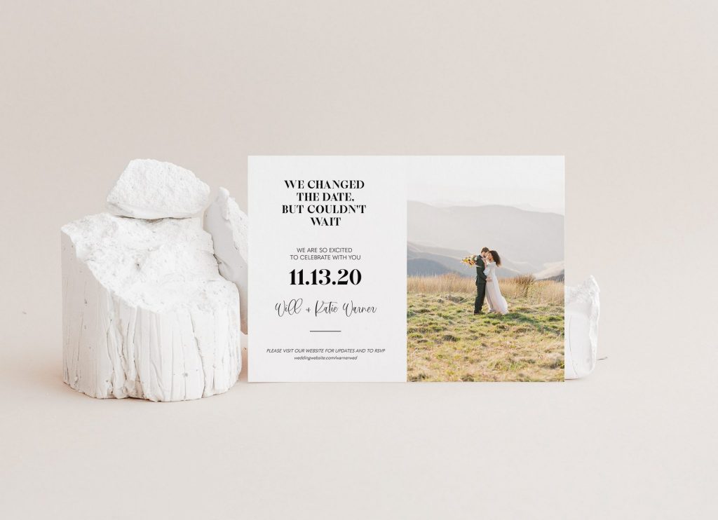 easy layered save the date idea 💌 template by me (someday paper co!) , Wedding Invitations