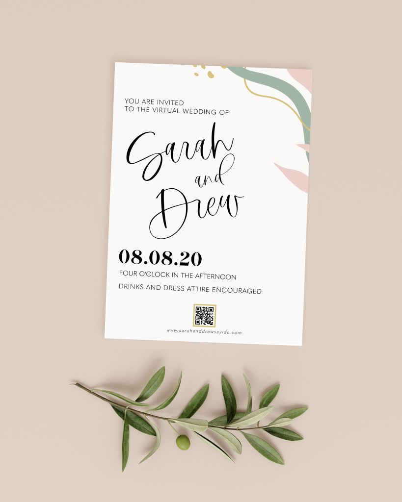 How To Use A QR Code For Wedding Invitations Someday Paper Co