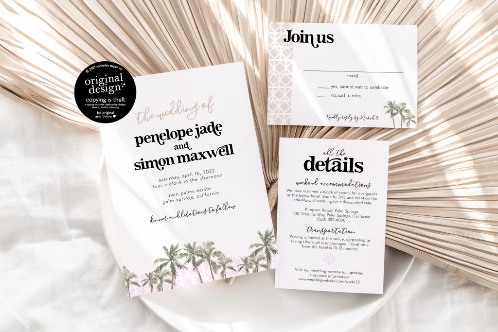 Where to Print Wedding Invitations someday paper co